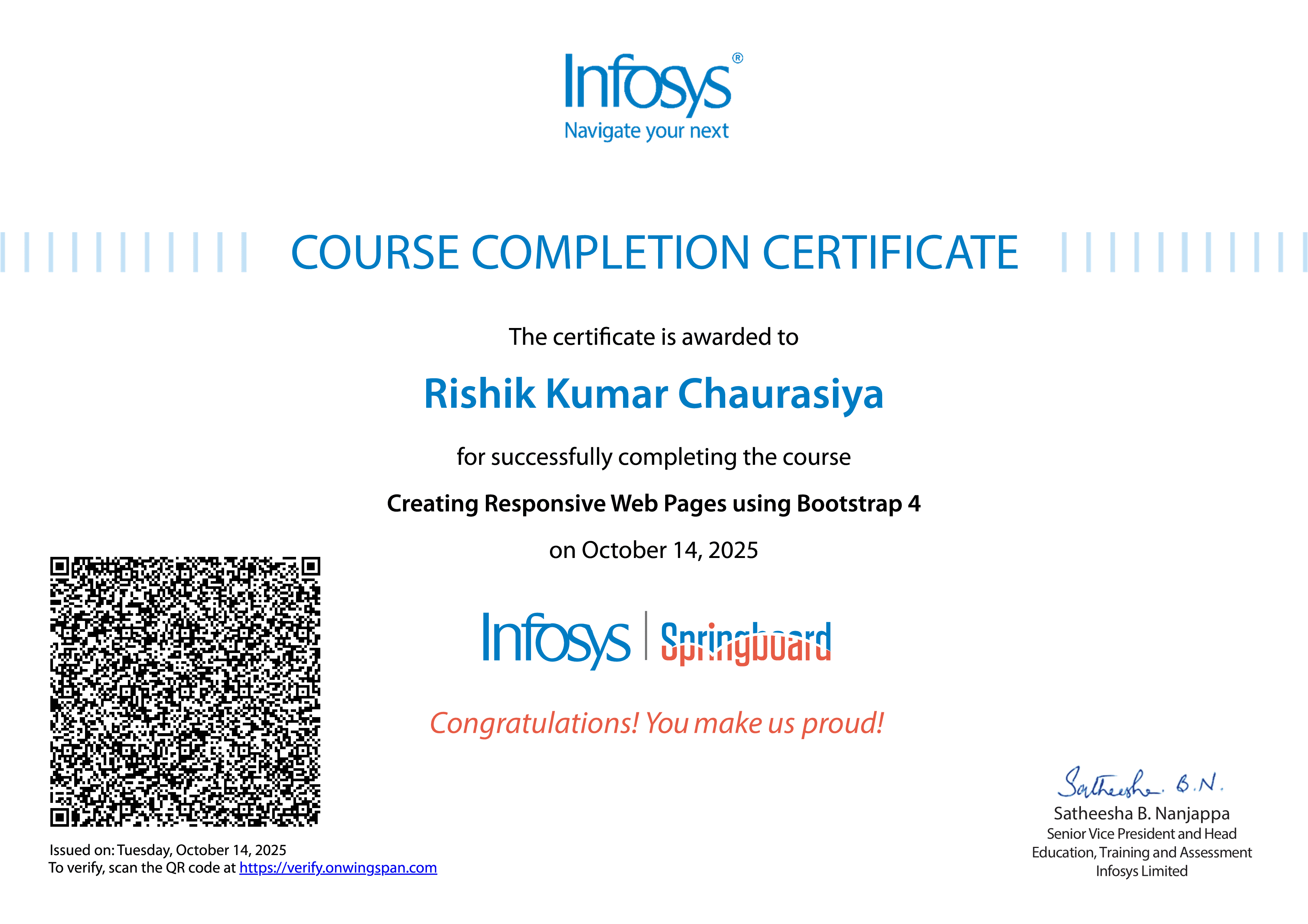 Creating Responsive Web Pages using Bootstrap 4